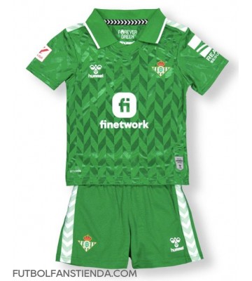 Real Betis Segunda Equipación Niños 2023-24 Manga Corta (+ Pantalones cortos)